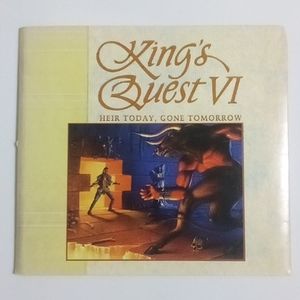 2/$20 1992 King's Quest VI Heir Today, Gone Tomorrow Sierra CD-ROM